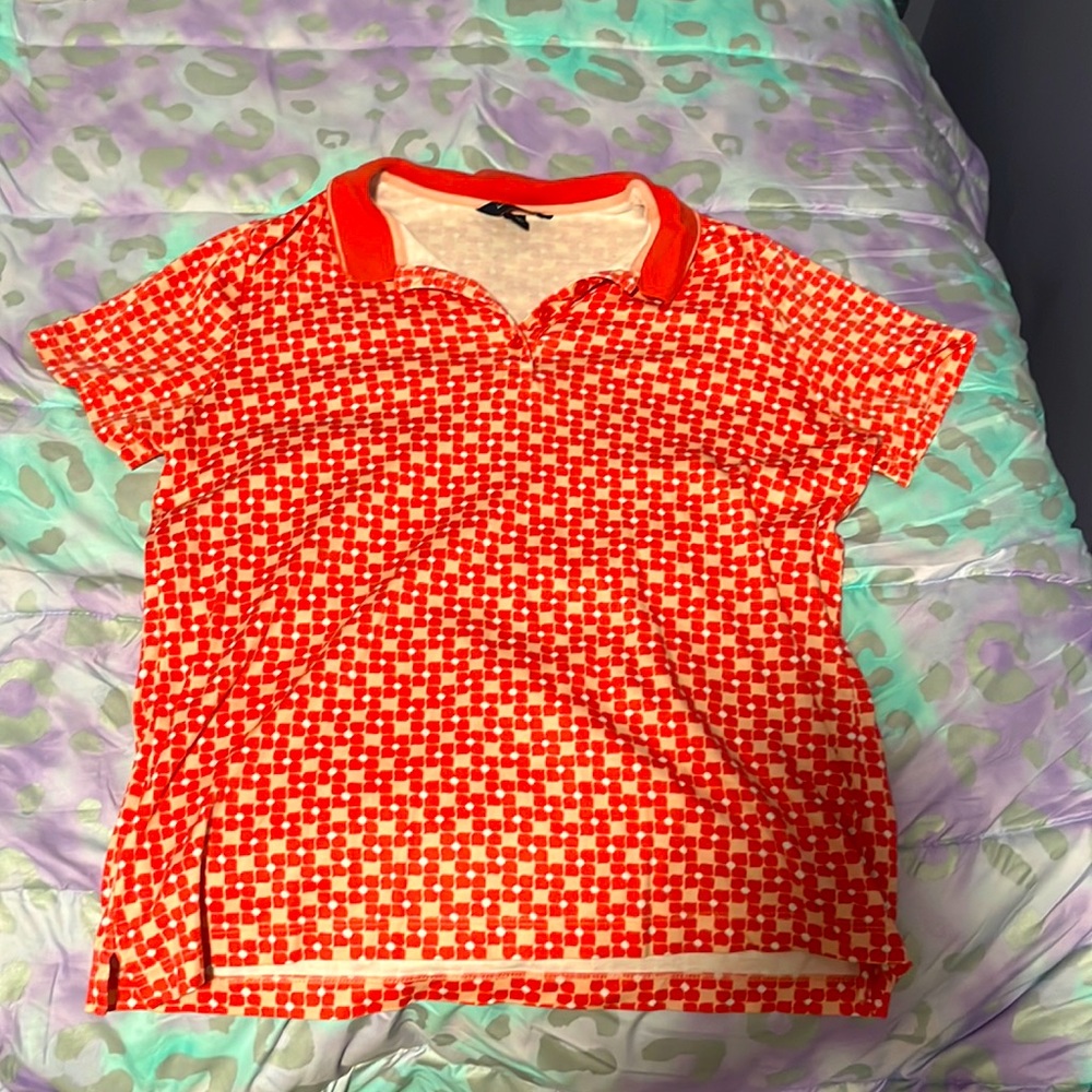 Goodwill thrifted pink, medium shirt
